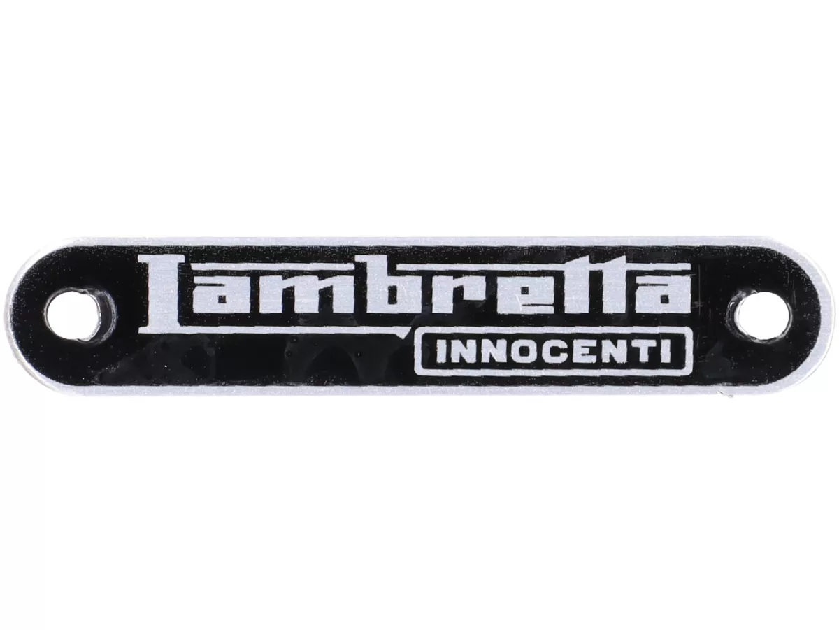 Huruf kursi -LAMBRETTA- Lambretta Innocenti - LI, LIS, SX, TV - Hitam
