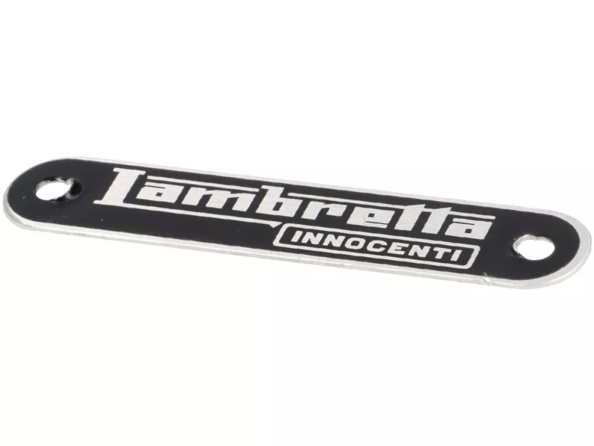 Huruf kursi -LAMBRETTA- Lambretta Innocenti - LI, LIS, SX, TV - Hitam