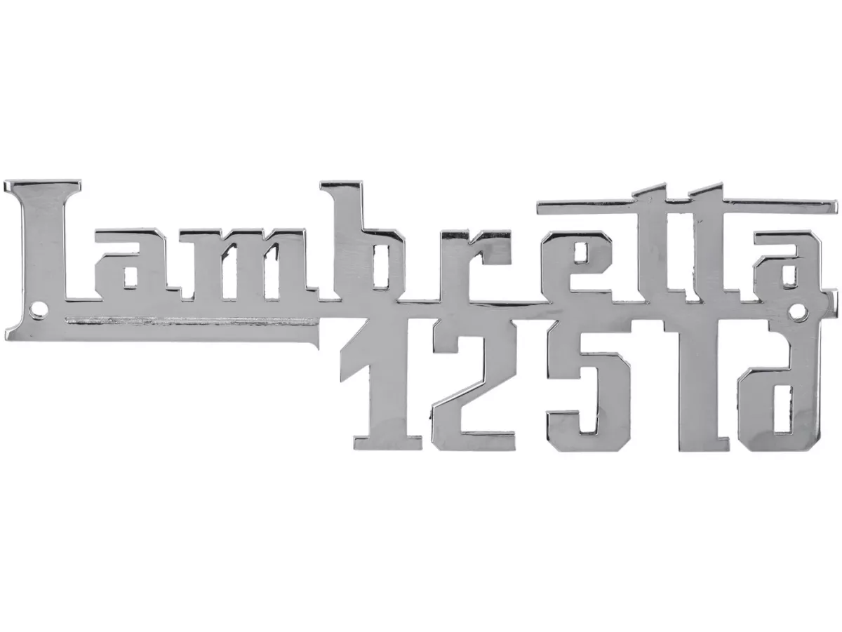 Badge legshield -LAMBRETTA- Lambretta LD 125 - LD 125 (1957)