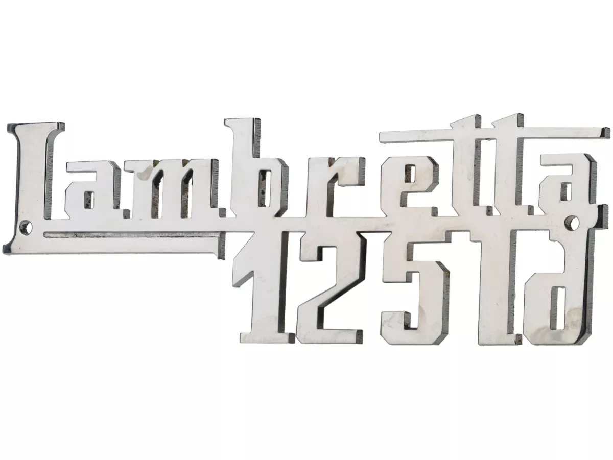 Badge legshield -LAMBRETTA- Lambretta LD 125 - LD 125 (1957)