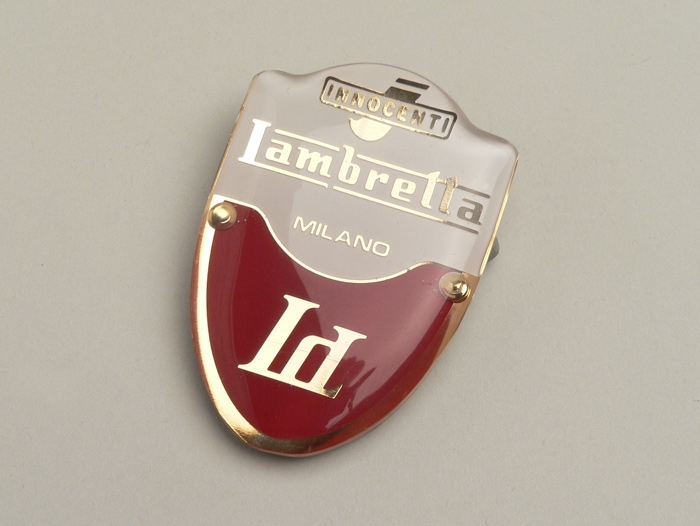 Kentekenplaat belettering -LAMBRETTA- Lambretta LD - LD 125 (tot 1956)