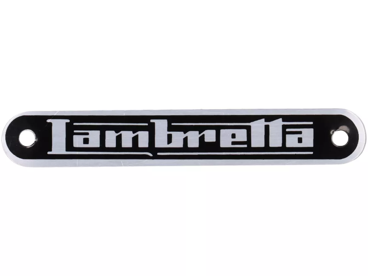 Scritta della sella -LAMBRETTA- Lambretta - DL, GP, LUI 75