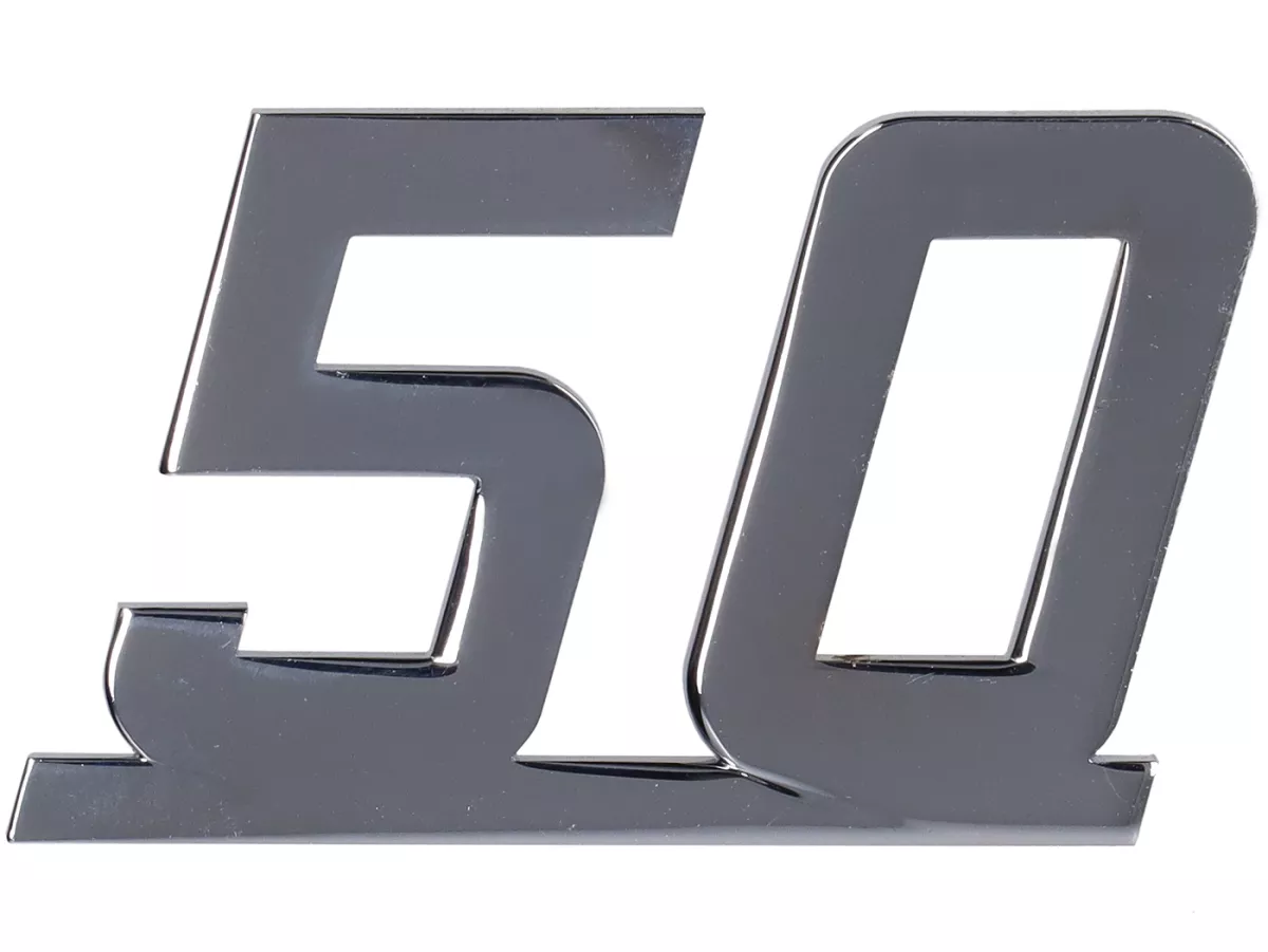 Badge legshield -LAMBRETTA-  50 - J50 DL