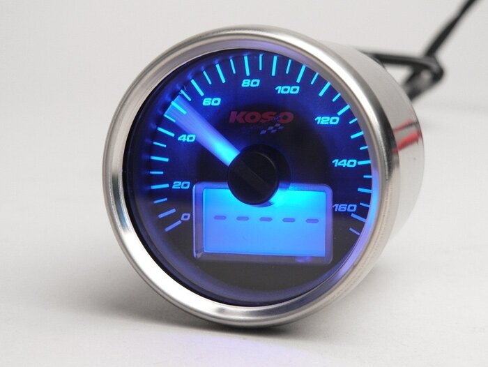 Velocímetro -KOSO GP analógico- universal (Ø=55mm)