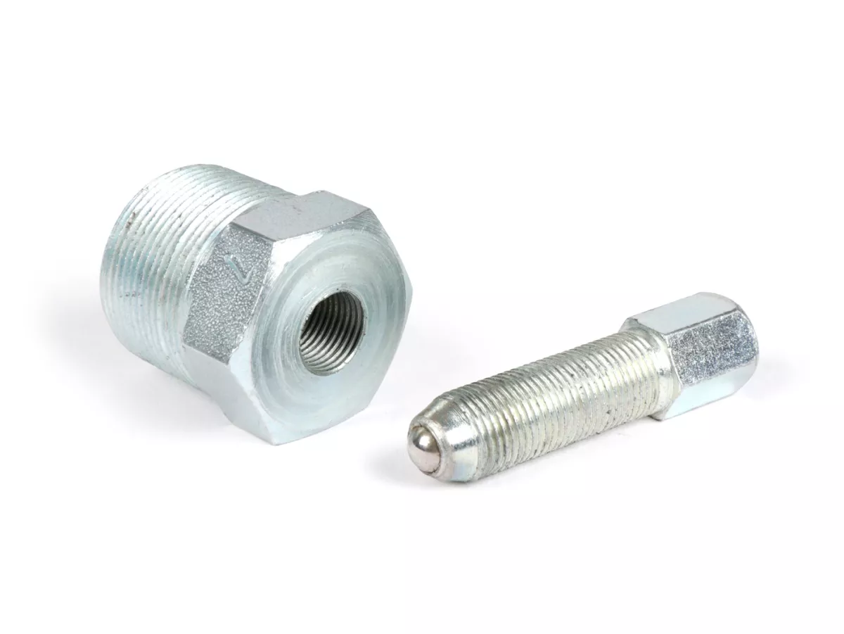 Extracteur -M27x1,25 (extérieur)- (arrache volant magnétique Lambretta A, B, C, LC, D, LD, LI, LIS, SX, TV, DL, GP, J, Lui, Motovespa 160 (Motor 09M), 125 CL (Motor 9CL), 150 CL (Motor 9NC), 200 DS (Motor 9DS)