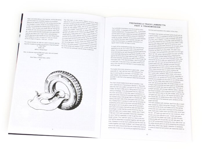 Bok -Lambretta, Tuning Manual- av Dave Webster
