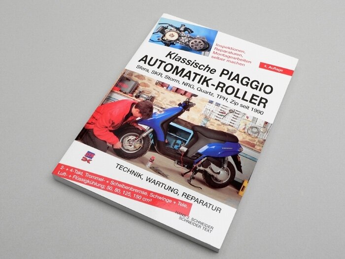 Book -Piaggio Sfera 50, Sfera 80, Sfera 125, SKR, Quartz- Technik, Wartung, Reparatur
