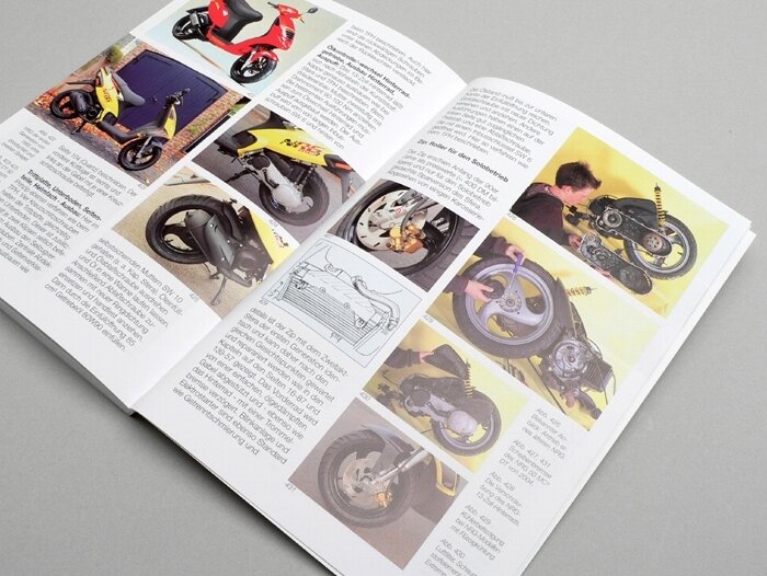 Book -Piaggio Sfera 50, Sfera 80, Sfera 125, SKR, Quartz- Technik, Wartung, Reparatur