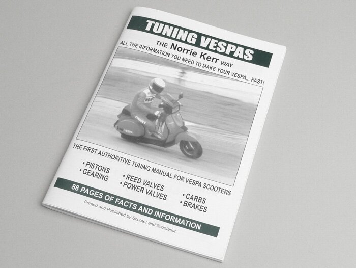 Libro -Vespa, Manual de puesta a punto- por Norrie Kerr