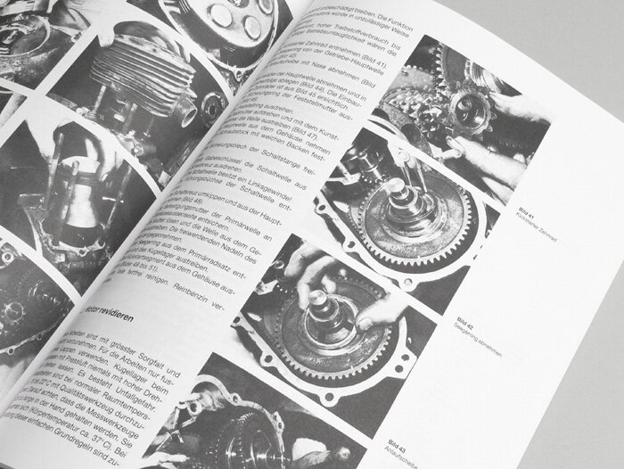 Boek -Reparatie-instructies- Vespa modellen 1959-91 vanaf 125 ccm groot frame
