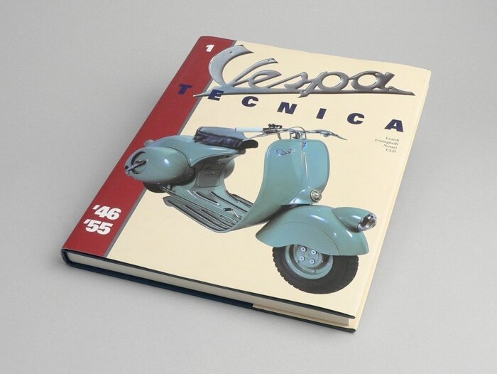 Libro -Vespa Tecnica I 1946-1955- Tedesco