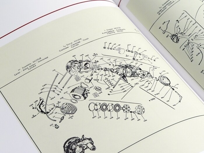 Boek -Vespa Tecnica I 1946-1955- Engels