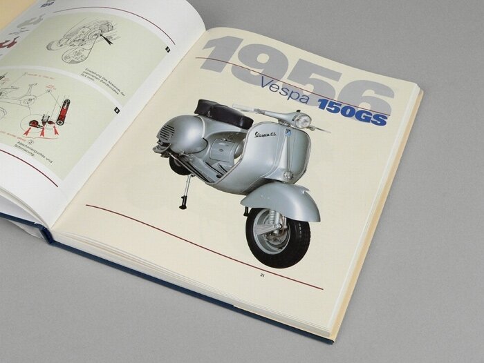 Boek -Vespa Tecnica II 1956-1964- Duits