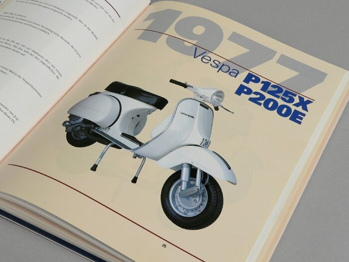 Bok -Vespa Tecnica V 1977-2002- tyska