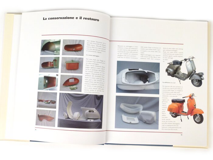 Boek -Vespa Tecnica VI Kleuren- Italiaans
