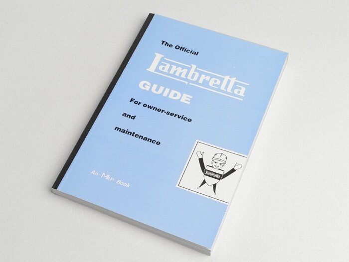 Libro -Lambretta, Guida al servizio e alla manutenzione del proprietario-.