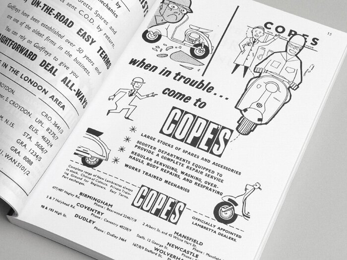 Libro -Lambretta, Guida al servizio e alla manutenzione del proprietario-.