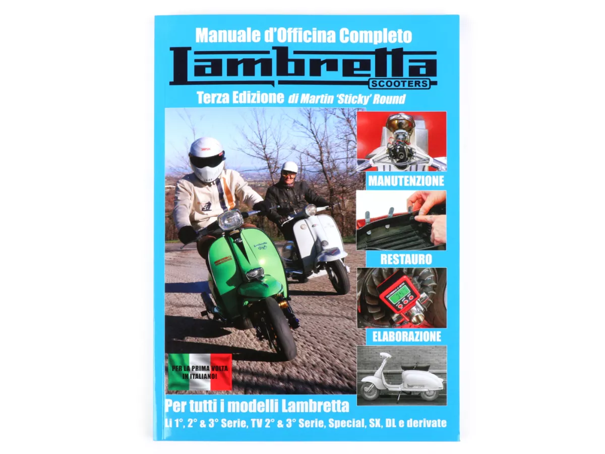 Libro -Manuale D'Officina Completo Lambretta - de Sticky (en italiano)
