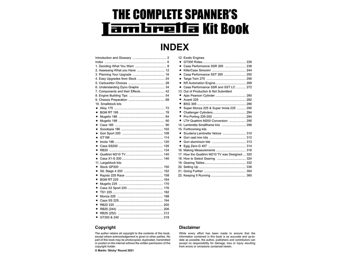 Boek -Het complete sleutelaars - Lambretta kitboek (Zachte rug)- door Sticky