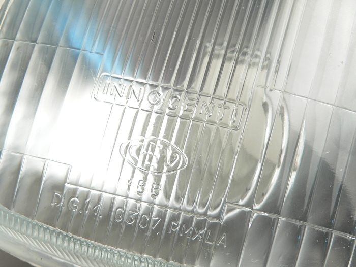 Koplamp Lambretta DL, GP (Innocenti - glas)