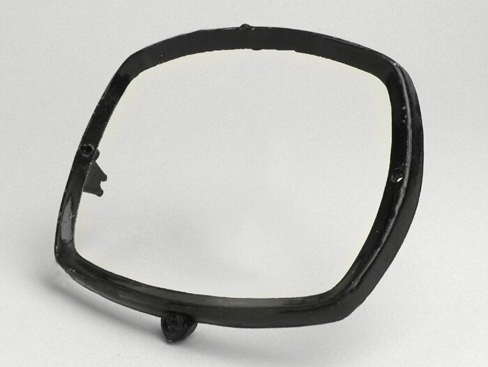 Anello di rifinitura del faro -SIL- Lambretta DL, GP (Indian) - Nero