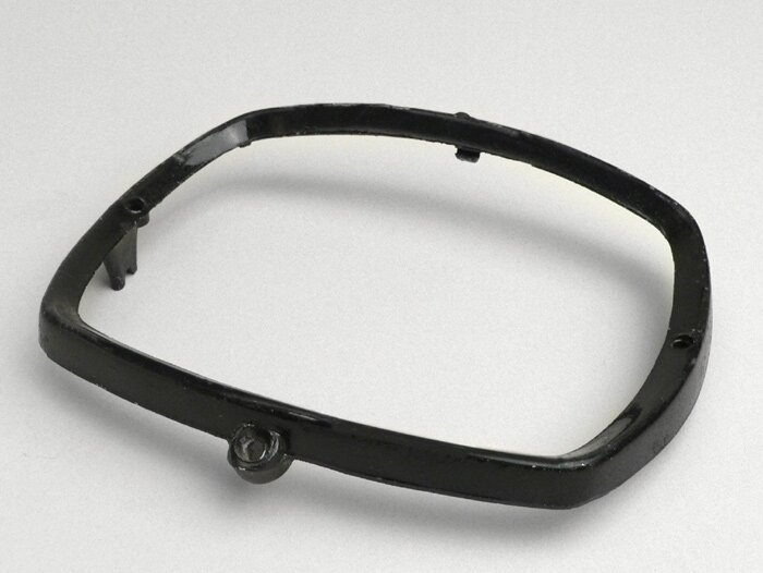 Anello di rifinitura del faro -SIL- Lambretta DL, GP (Indian) - Nero