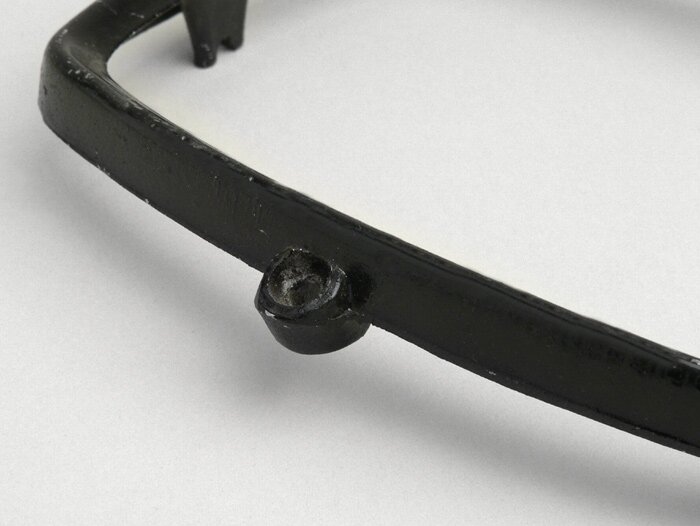 Anello di rifinitura del faro -SIL- Lambretta DL, GP (Indian) - Nero
