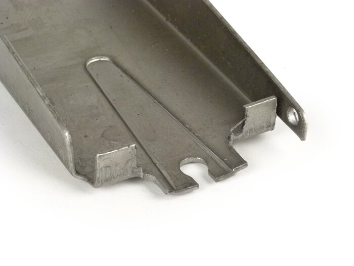 Battery tray bracket (weld on frame) -SIL- Lambretta LI (series 3), LIS, SX, TV (series 3)