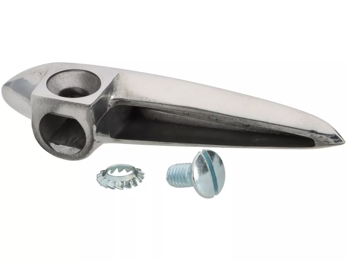 Side panel lever -LAMBRETTA- LI (series 3, till 1965), LIS (till 1965), SX (till 1965), TV (series 3, till 1965), J50, J100, J125 (till 1965) - rhs