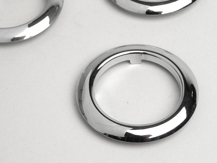 Side panel crest -CASA LAMBRETTA- Lambretta LD (1st version) Ø=50mm - (Set of 4)