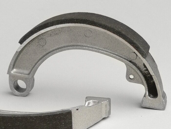 Brake shoes -FERODO Ø=150x22mm- LAMBRETTA J100, J125 Special (f/r)