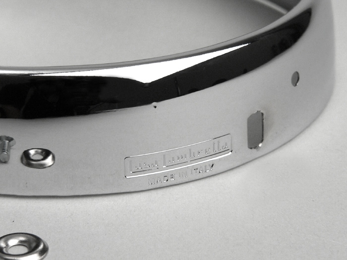 Headlight rim -CASA LAMBRETTA- Lambretta LI series 2 - type CEV
