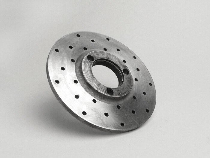 Remschijf -LAMBRETTA geperforeerd Ø170/45mm 3o- TV 175, TV 200, DL/GP 200