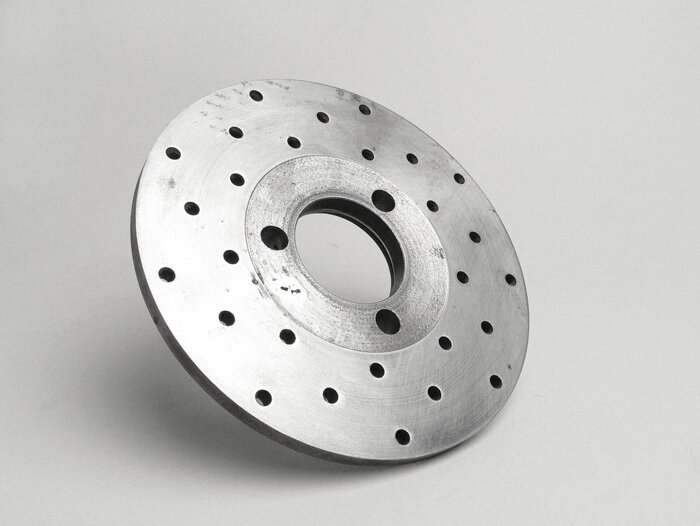 Remschijf -LAMBRETTA geperforeerd Ø170/45mm 3o- TV 175, TV 200, DL/GP 200