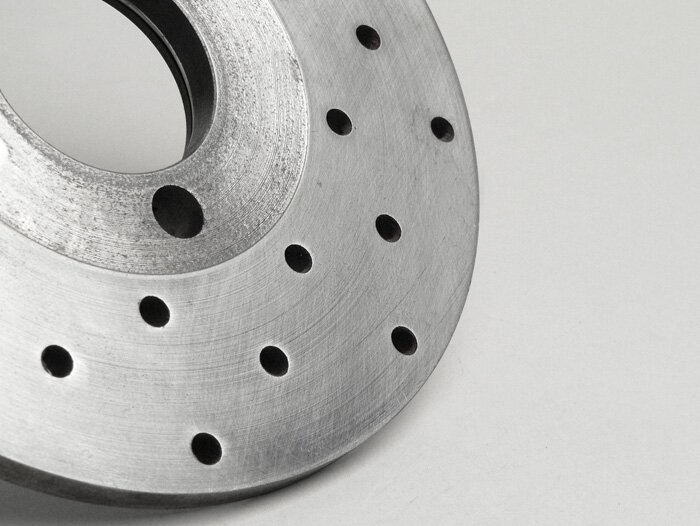 Remschijf -LAMBRETTA geperforeerd Ø170/45mm 3o- TV 175, TV 200, DL/GP 200