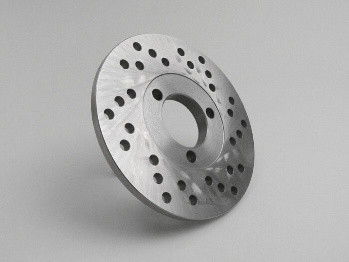 Disco de freno -EVERGREEN perforado Ø170/45mm 3o- Lambretta TV 175, TV 200, DL/GP 200
