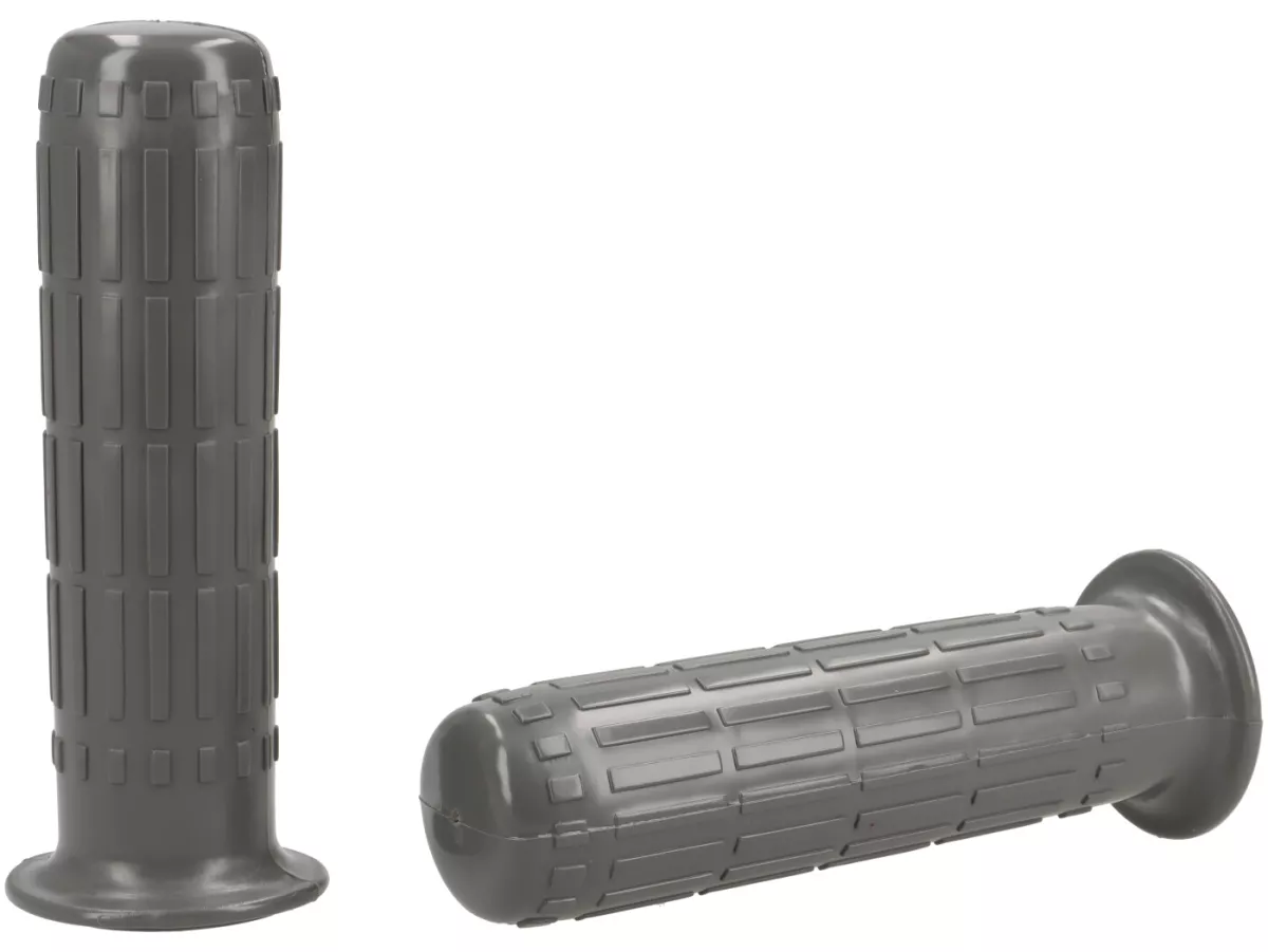 Pair of grips Lambretta LI 125-150 (series 1-2), TV 175 (series 2) - grey