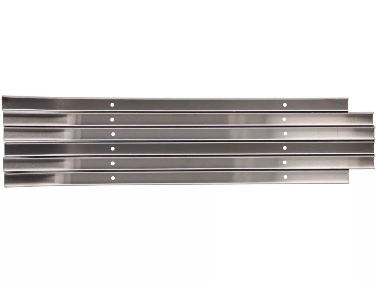 Footboard stripes set -LAMBRETTA- LD 125, LD 150 - alloy