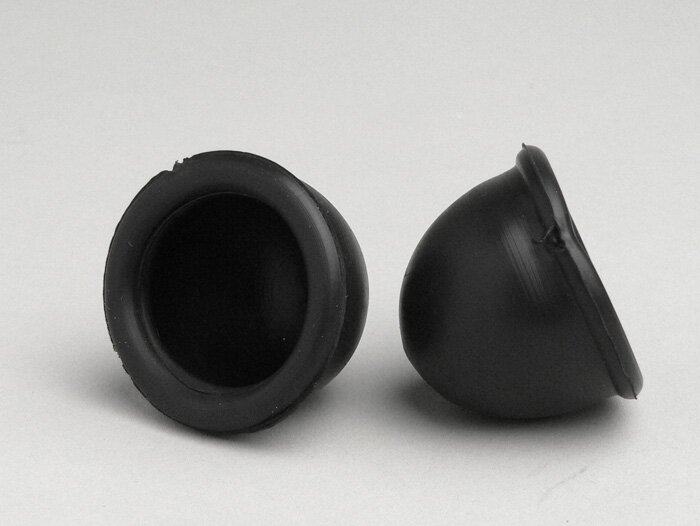 Pair of rubber caps for fork springs -LAMBRETTA- Lambretta C, LC