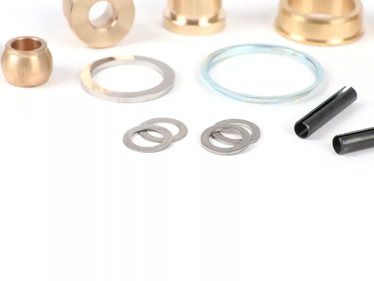 Kit antivibrazioni manubrio -MB DEVELOPMENTS- LI (Serie 3 dal 1966), LI S (dal 1966), SX, DL, GP Set di boccole - ottone