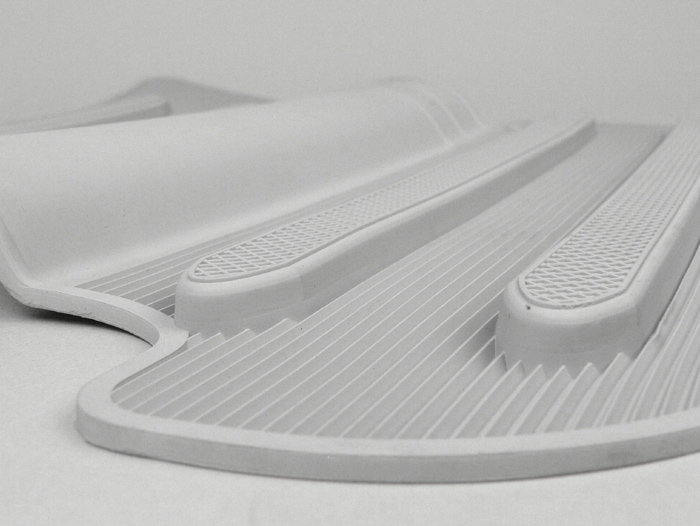 Floor mat -LAMBRETTA- C - grey