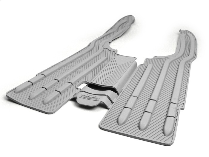 Dörrmatta -LAMBRETTA- LI (Serie 1-2), TV (Serie 2) - Grå