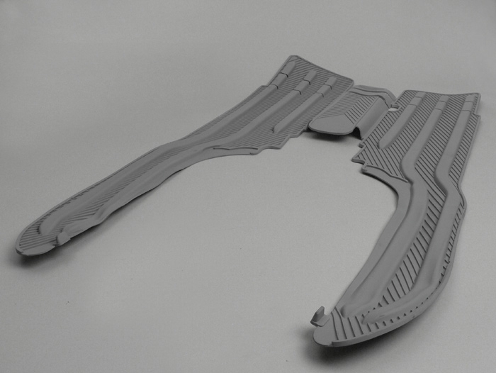 Dörrmatta -LAMBRETTA- LI (Serie 1-2), TV (Serie 2) - Grå