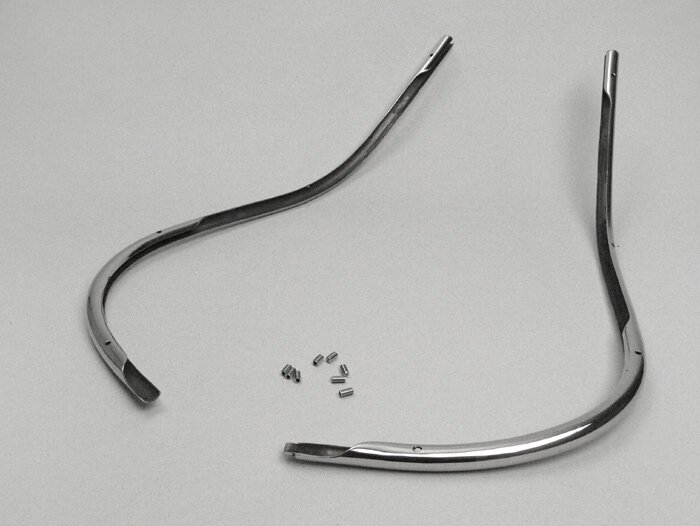 Tabung berlubang mono -SPAQ- Vespa PX80, PX125, PX150, PX200 - baja tahan karat
