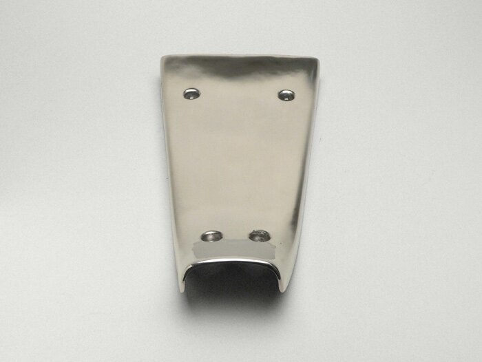 Felpudo de paso -SPAQ- Vespa PX Lusso - acero inoxidable liso