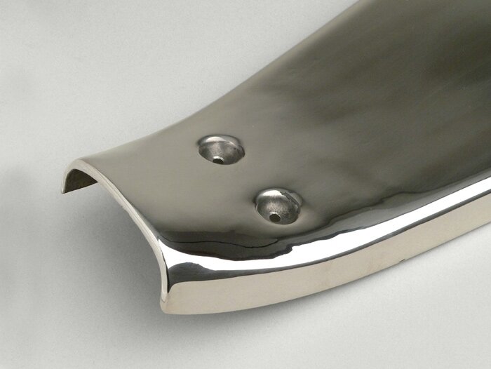 Felpudo de paso -SPAQ- Vespa PX Lusso - acero inoxidable liso