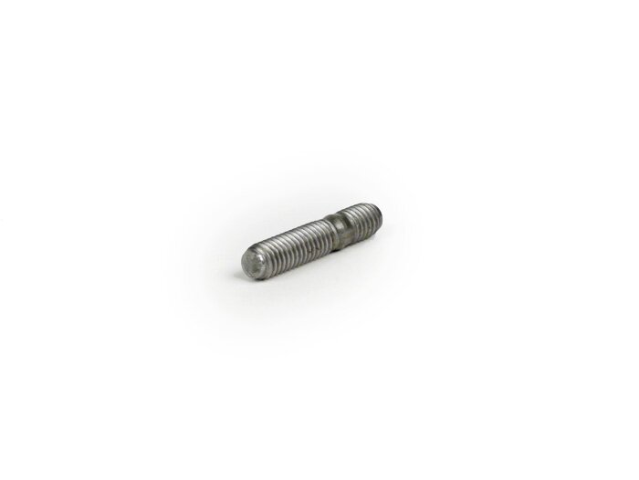 Draadbout -M6 x 28mm- (gebruikt voor uitlaat/cilinder Vespa V50, V90, SS50, SS90, PV125, ET3, PK50, Vespa ET2/ET4/LX/LXV/S 50-150cc voor PIAGGIO/Leader 50-150cc)