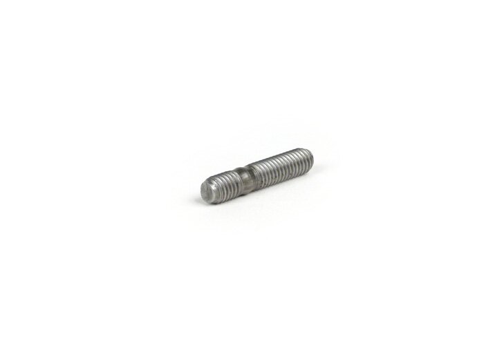 Draadbout -M6 x 28mm- (gebruikt voor uitlaat/cilinder Vespa V50, V90, SS50, SS90, PV125, ET3, PK50, Vespa ET2/ET4/LX/LXV/S 50-150cc voor PIAGGIO/Leader 50-150cc)