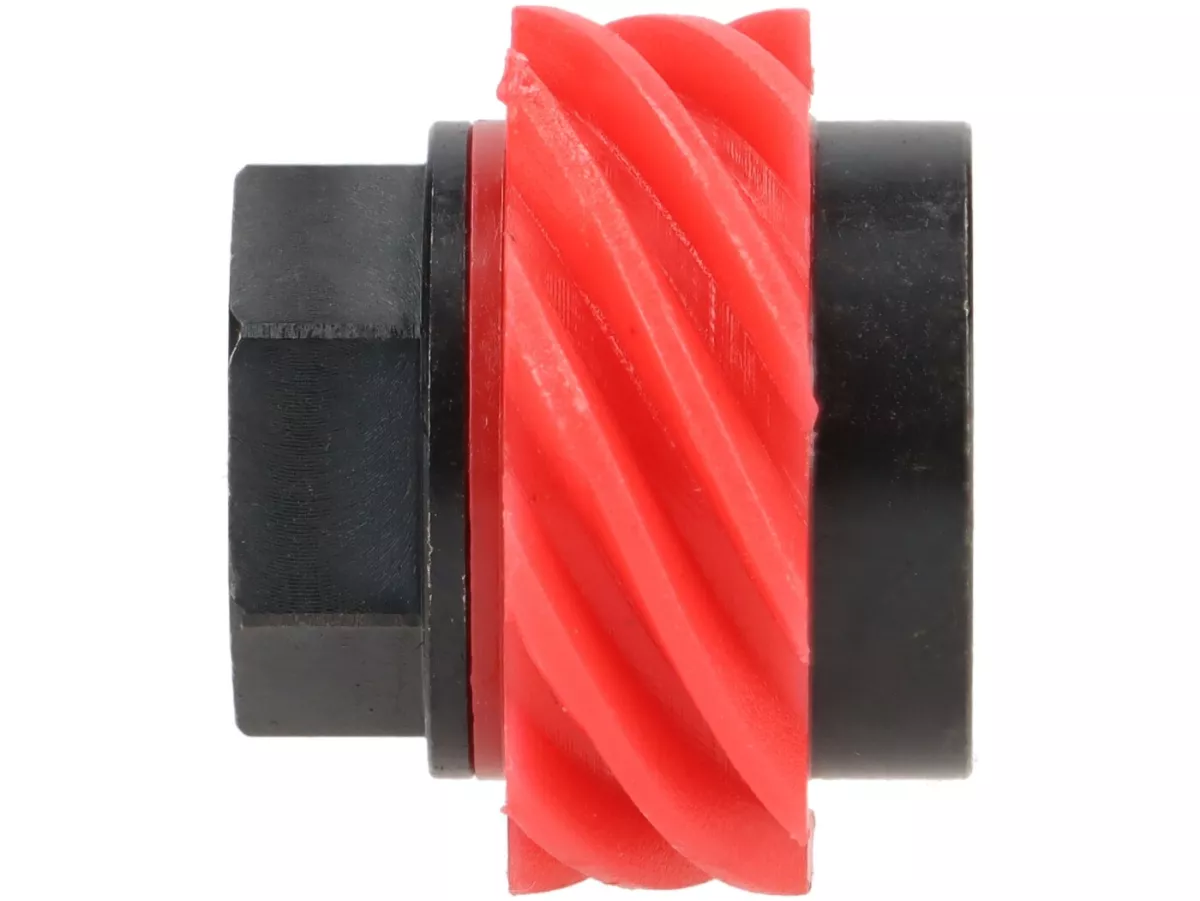 Speedo snäcka på axel -BGM ORIGINAL- Vespa 10 tänder, Ø=22,8mm, plast (passar för speedo snäcka 8 tänder) - (används i Vespa V50, V90, PV125, ET3)