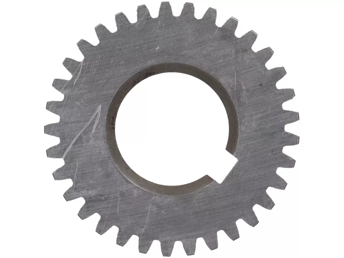 Sluitring op krukas onder koppeling / oliepomptandwiel -VESPA- PX (vanaf 1984), T5 125cc, Cosa2